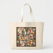 Mah Jongg Joker Jumbo Stoffbeutel (Vorne)