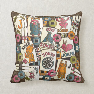 Mah Jongg Joker Kissen