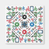 Mah Jongg Joker Magnet (Vorne)