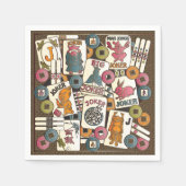 Mah Jongg Joker Serviette (Vorderseite)