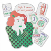 Mah Jongg Jokers Vinyl Sticker (Vorderseite)
