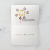 Mah Jongg Lady 01 Card Dankeskarte (Innenseite)