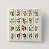 Mah Jongg Liebe Button (Vorderseite)