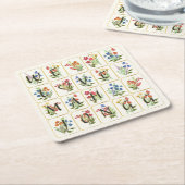 Mah Jongg Liebe Coaters Rechteckiger Pappuntersetzer (angewinkelt)