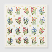 Mah Jongg Liebe Magnet Card (Vorderseite)