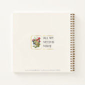 Mah Jongg Liebe Notebook Notizblock (Rückseite)