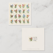 Mah Jongg Liebe Small Flat Card Mitteilungskarte (Vorne/Hinten)