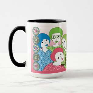 Mah Jongg Limerick Dots Tasse
