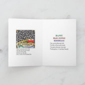 Mah Jongg Limerick Mahj Birthday Card Dankeskarte (Innenseite)