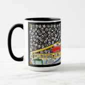 Mah Jongg Limerick Mahj Tasse (Links)