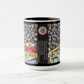 Mah Jongg Limerick Mahj Tasse (Zentrum)