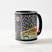 Mah Jongg Limerick Mahj Tasse (VorderseiteRechts)