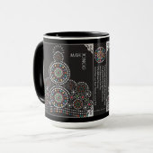 Mah Jongg Limerick Taj Tasse (Vorderseite Links)