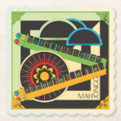 Mah Jongg Limerick Whine Untersetzer (Vorderseite)