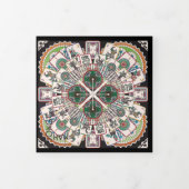 Mah Jongg Limericks 1 Trifold Card Dreifach Gefaltete Karte (Cover)