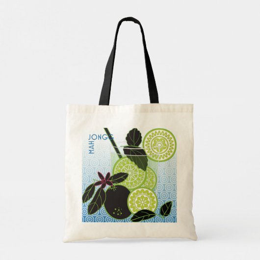 Mah Jongg Limericks Tasche (Rückseite)