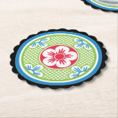 Mah Jongg Logo 2 Untersetzer (angewinkelt)