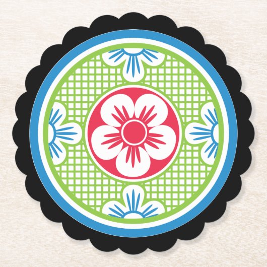 Mah Jongg Logo 2 Untersetzer (Vorderseite)