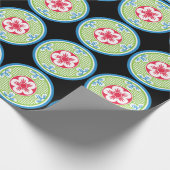 Mah Jongg Logo 2 Wrapping Paper Geschenkpapier (Ecke)