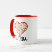 Mah Jongg lover Tasse (Vorderseite Links)