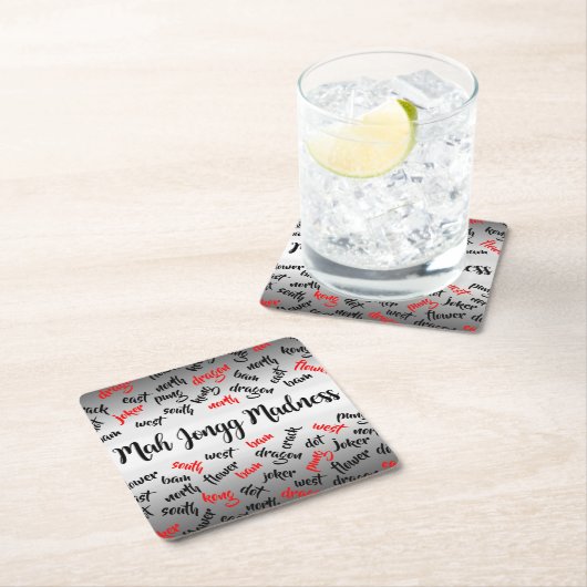 Mah Jongg Madness Untersetzer (Vor Ort)