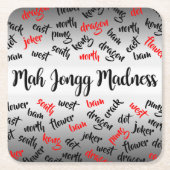 Mah Jongg Madness Untersetzer (Vorderseite)