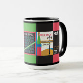 Mah Jongg Magazines Tasse (VorderseiteRechts)