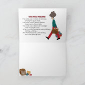 Mah Jongg Mahj Madame Card Karte (Innenseite)