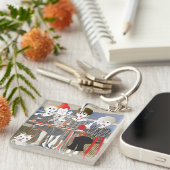 Mah Jongg MAHJ! Schlüsselanhänger (Vorderseite rechts)