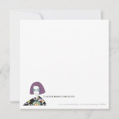 Mah Jongg Maven Flat Card Einladung (Rückseite)