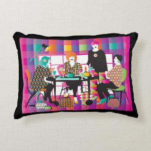 Mah Jongg Memphis Style Pillow Dekokissen