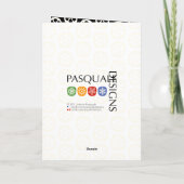 Mah Jongg Modern Card Karte (Rückseite)