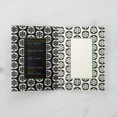 Mah Jongg Modern Card Karte (Innenseite)