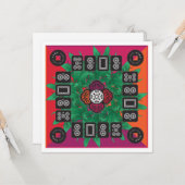 Mah Jongg Money Tree 2025 Flat Card Karte (Vorderseite/Rückseite Beispiel)