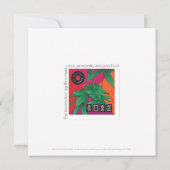 Mah Jongg Money Tree 2025 Flat Card Karte (Rückseite)