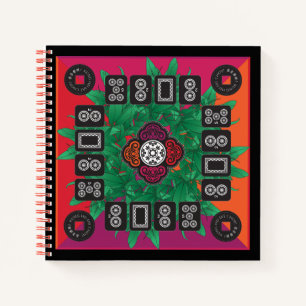 Mah Jongg Money Tree 2025 Notebook Notizblock