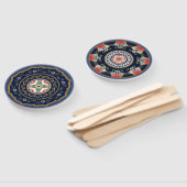 Mah Jongg Muster Fächer (Non-assembled)