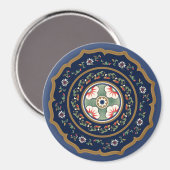 Mah Jongg Muster Magnet (Vorderseite/Rückseite)