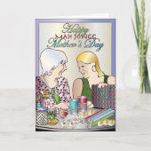 Mah Jongg Muttertag Karte (Vorderseite)