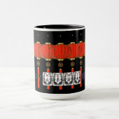 Mah Jongg News Holiday Tasse (Zentrum)