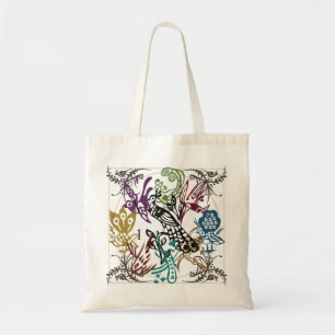 Mah Jongg One Bams Birds Bag Tragetasche