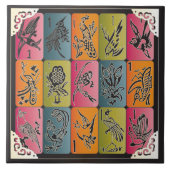 Mah Jongg One Bams Fliese (Vorderseite)