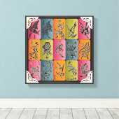 Mah Jongg One Bams Leinwanddruck (Insitu (Holzboden))