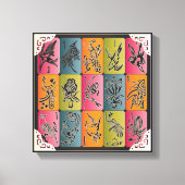 Mah Jongg One Bams Leinwanddruck (Vorderseite)