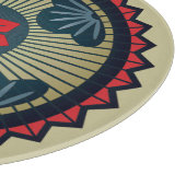 Mah Jongg One Dot Cutting Board Schneidebrett (Ecke)