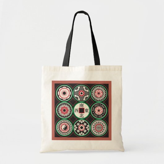 Mah Jongg One Dots Coin Tasche (Vorne)