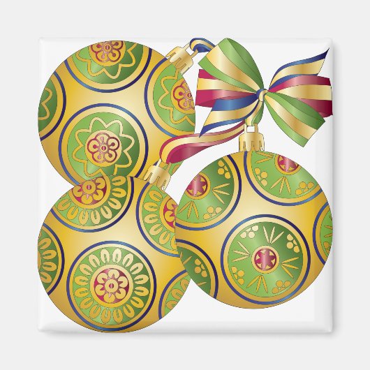 Mah Jongg Ornaments Magnet (Vorne)