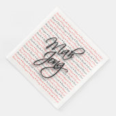 Mah Jongg Paper Napkins Serviette (Ecke)
