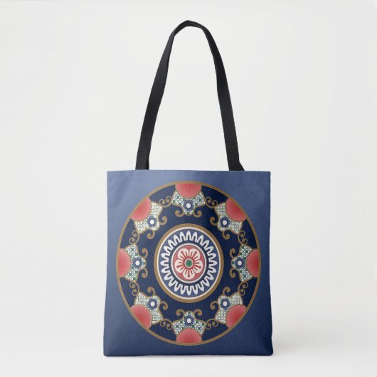 Mah Jongg Patterns Tote Bag Tasche (Vorderseite)