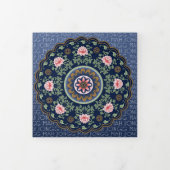 Mah Jongg Patterns Trifold Card Dreifach Gefaltete Karte (Cover)